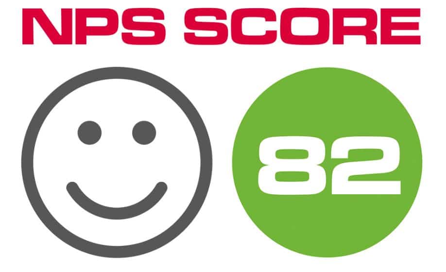 Customer Service Survey – October NPS Score 82!